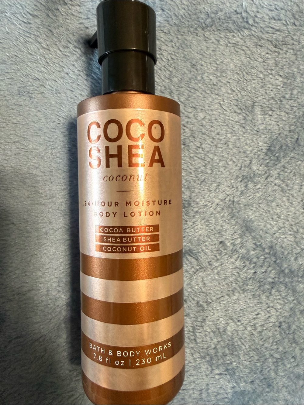Bath & Body Works CocoShea Coconut 24-Hour Moisture Body Lotion.